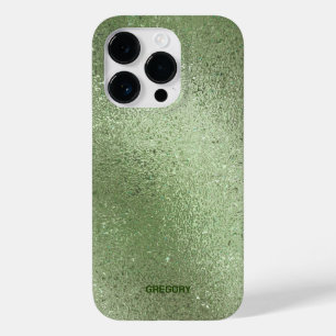 Fundo de shimmering verde-claro
