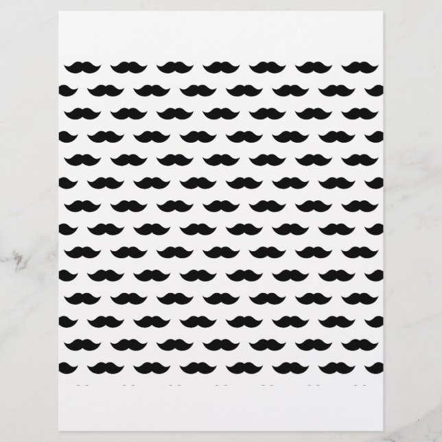 Fundo do bigode preto (Frente)