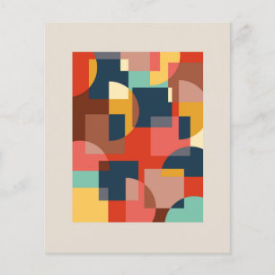 fundo do círculo geométrico abstrato