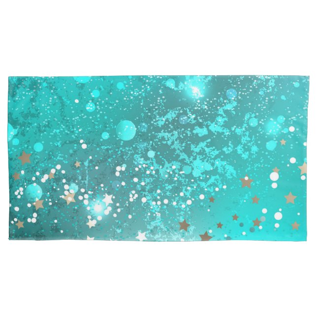 Fundo do Mint Turquoise Foil (Frente)