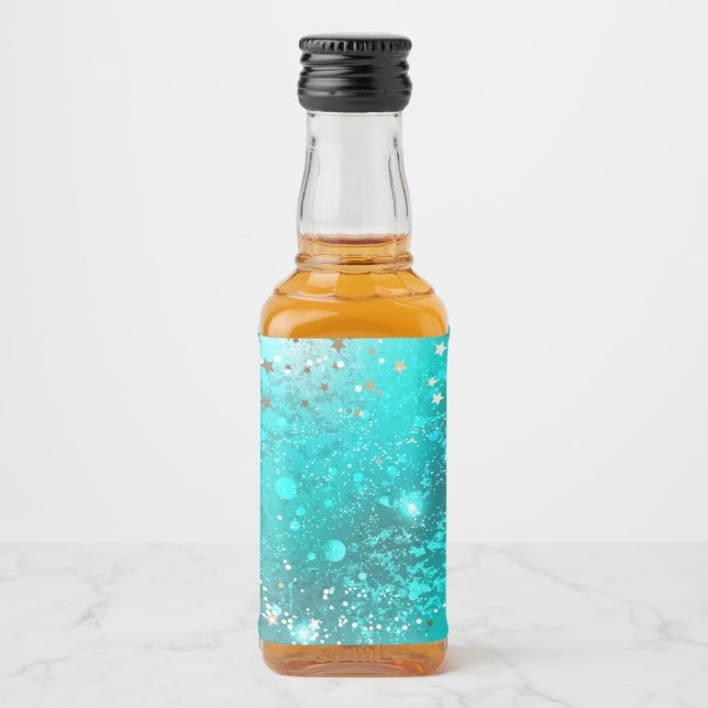 Fundo do Mint Turquoise Foil (Frente)