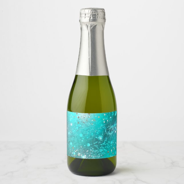 Fundo do Mint Turquoise Foil (Frente)