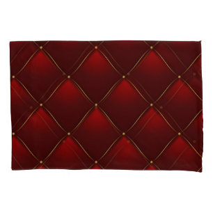 Fundo do Thread Dourado Vermelho Incluso
