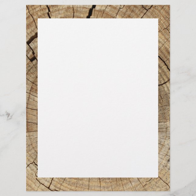 Fundo dos Anéis de Árvore Faux (Frente)