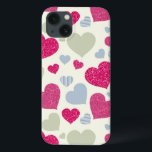 Fundo dos corações<br><div class="desc">Textura sem emenda do fundo dos corações coloridos. Design do amor e do dia dos namorados. © e ® Bigstock® - todos os direitos reservados.</div>