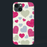 Fundo dos corações<br><div class="desc">Textura sem emenda do fundo dos corações coloridos. Design do amor e do dia dos namorados. © e ® Bigstock® - todos os direitos reservados.</div>