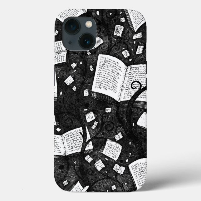 Fundo dos Livros Pretos e Brancos (Verso)