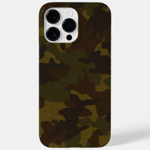 Fundo Faux Cloth Brown & Green Camo Militar