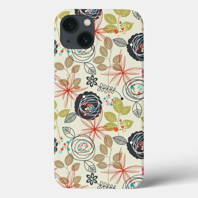 Fundo floral (Verso)