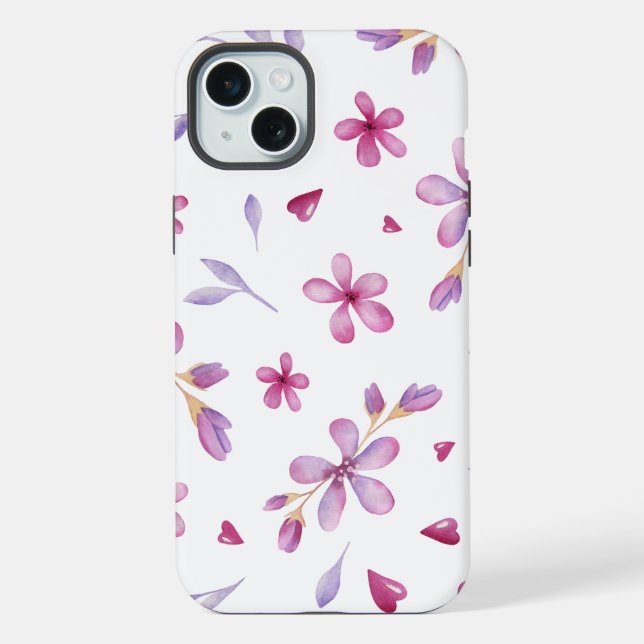 Fundo floral de primavera (Verso)