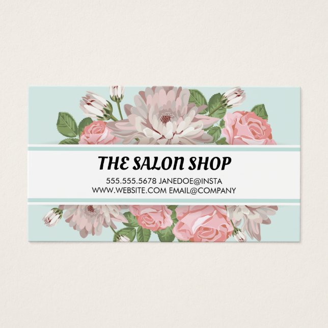 Fundo Floral Elegante (Frente)