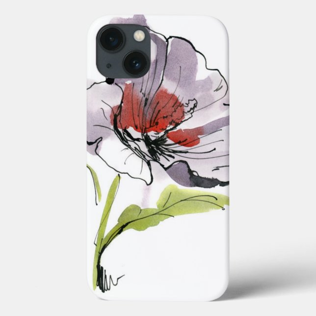 fundo floral pintado por abstrato 3 (Verso)