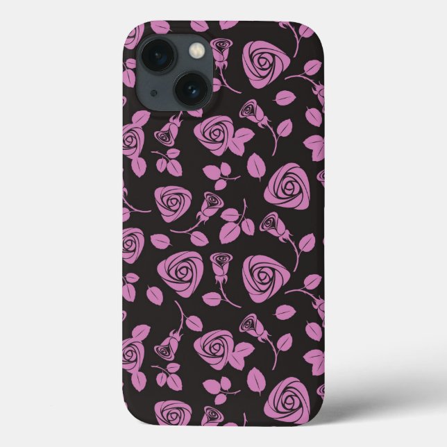 Fundo Floral Rosa (Verso)