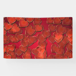 Fundo ou pano de fundo dos corações vermelhos