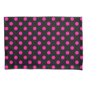 Fundo Preto Pontos Pink