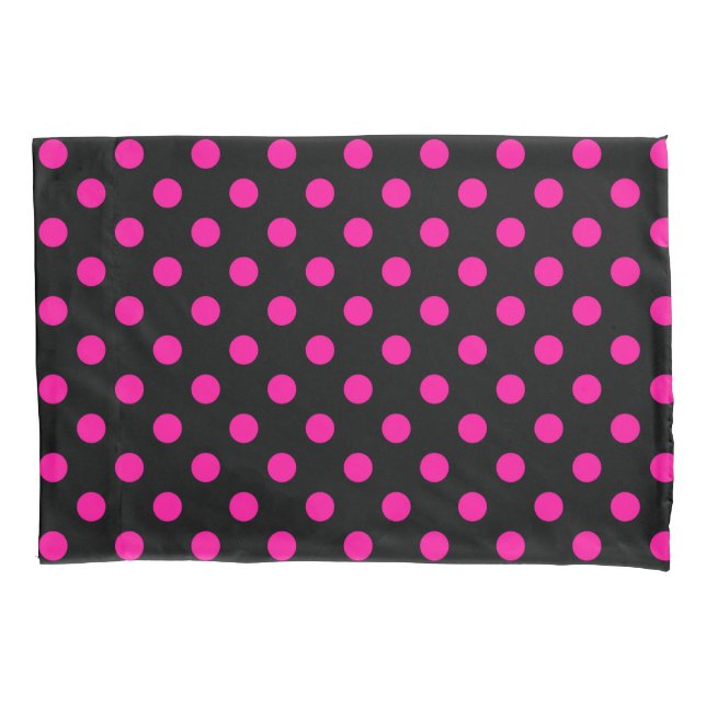Fundo Preto Pontos Pink (Frente)