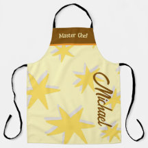 Fundo retrô personalizado master chef Mostarda