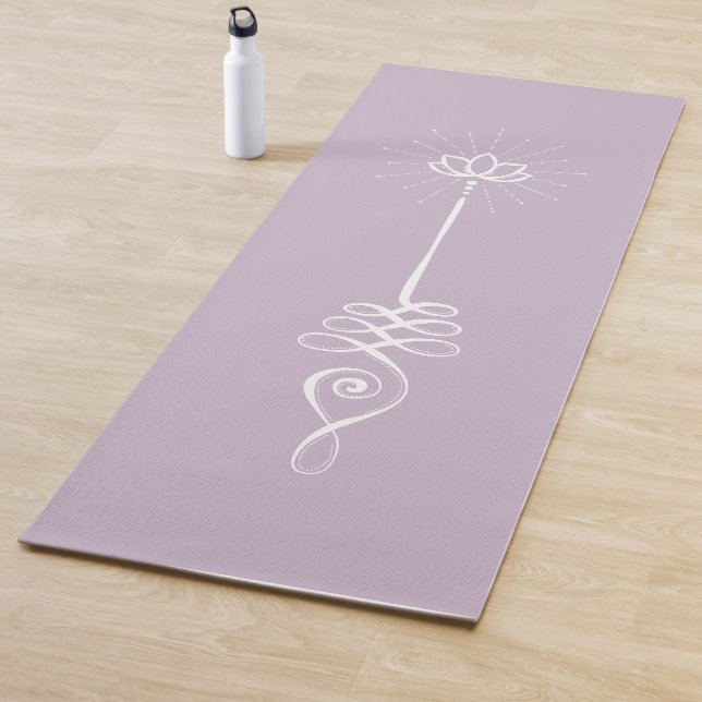 Fundo Simples Unalome - Tapete de Yoga Poeira + Ne (In Situ)