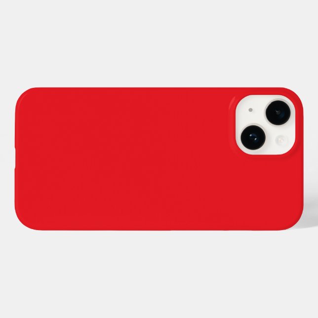 Fundo Vermelho Sólido (Verso (horizontal))