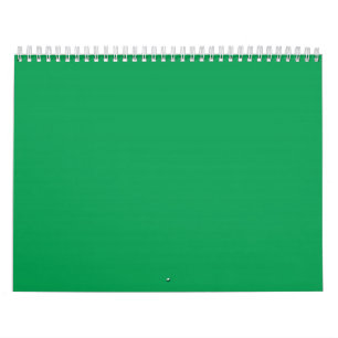 Fundos Verde Grama em um Calendário