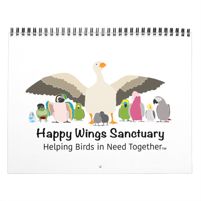 Fundraiser feliz do calendário do santuário das (Capa)