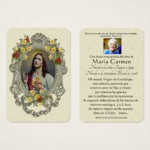 Funeral Espanhol Sagrado Coração Jesus Santo Oraçã