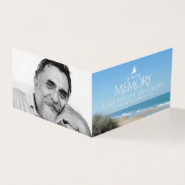 Funeral no cartão poema de praia amoroso