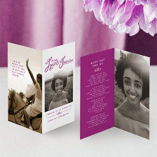 Funeral, nosso coração, carta de poema para fotos