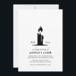 Funeral para Convites de aniversário Jovens<br><div class="desc">Funeral para Convites de aniversário Jovens</div>