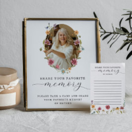 Funeral Wildflower Compartilha um Sinal de Memória