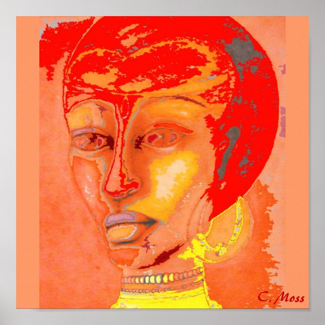 "Funk Étnico" Impressão de tela (Frente)