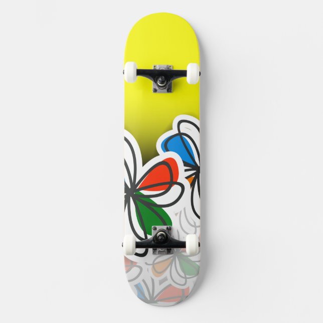 Funky 5 Skateboard (Frente)