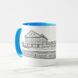 Funky Belarus Б е а р у л с Velha Xícara de Mug de
