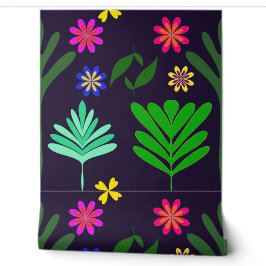 Funky Botanicals wallpaper Phunktanicals by Mimma