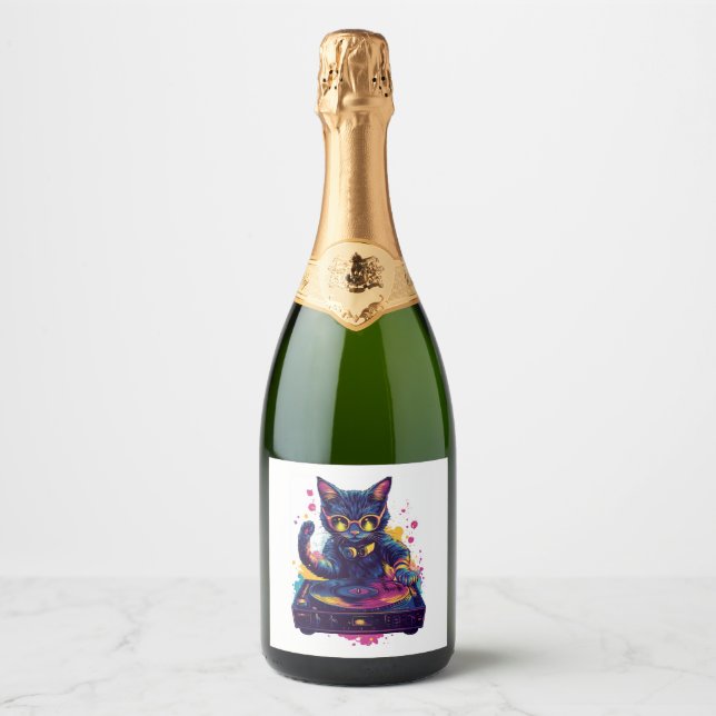 Funky DJ Cat - Parte do Gatinho do Disco Retroativ (Frente)