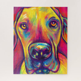 Funky Great Dane Art Quebra-cabeça