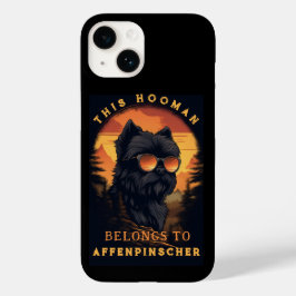 Funny Affenpinscher Dog Parente Personalizado