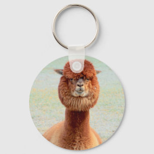 Funny Alpaca Chaveiro
