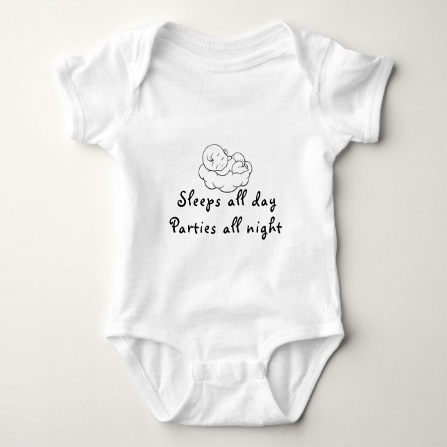 Funny Baby T-Shirt  (Frente)