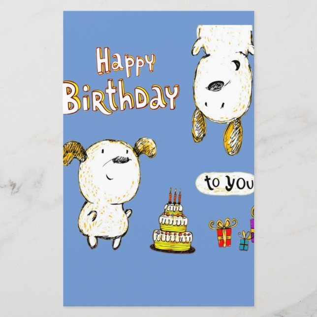 Funny birthday card (Frente)