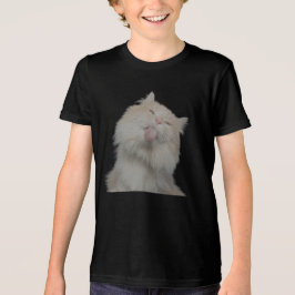 Funny Cat Custom Pet Photo Kids T-Shirt