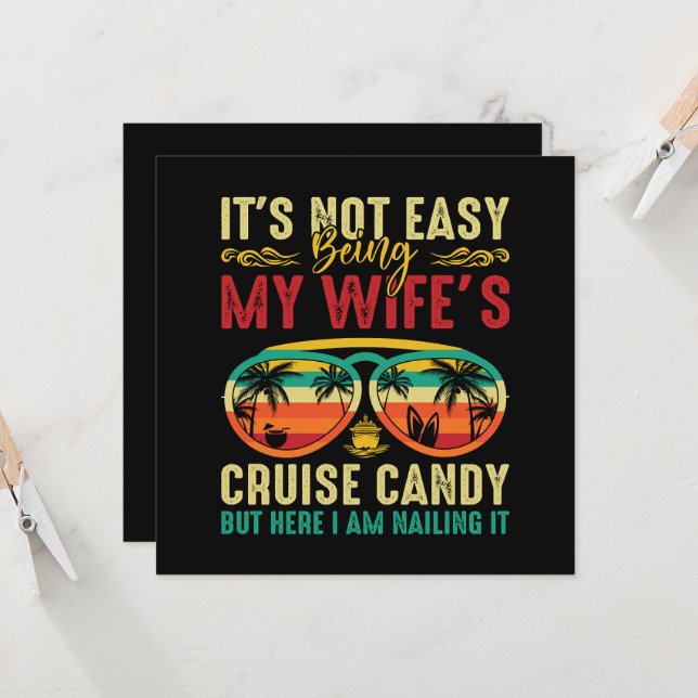 Funny Cruise Candy Husband (Frente/Verso In Situ)