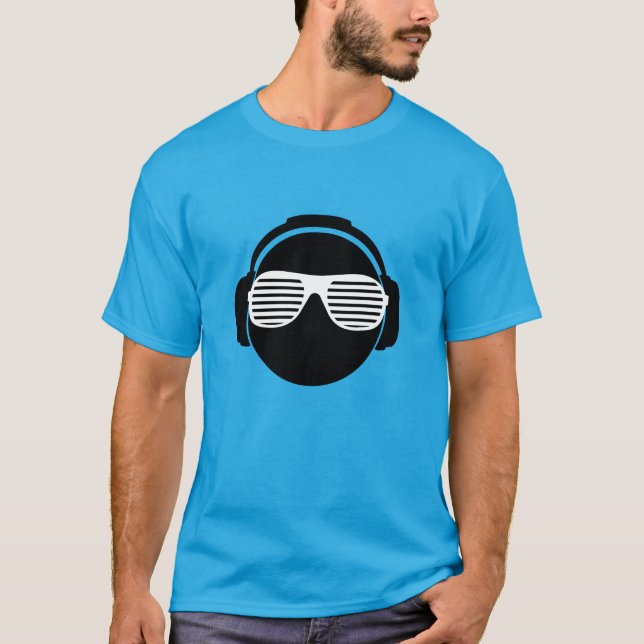 Funny DJ T-Shirt Cool EDM Party Music Tee for DJ (Frente)
