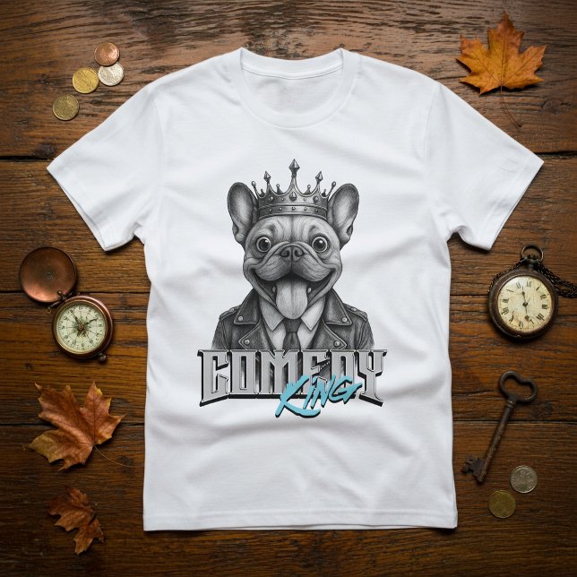 Funny French Bulldog T-Shirt (Criador carregado)