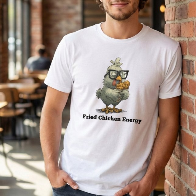 Funny Fried Chicken T-Shirt (Criador carregado)