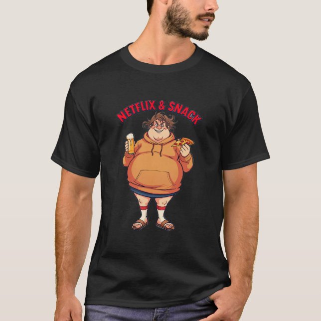 Funny Humor Graphic T-Shirt (Frente)