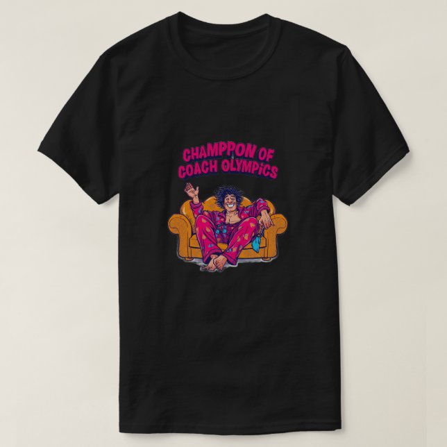 Funny Humor Graphic T-Shirt (Frente do Design)