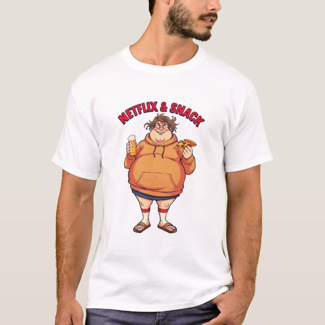 Funny Humor Graphic T-Shirt (Frente)