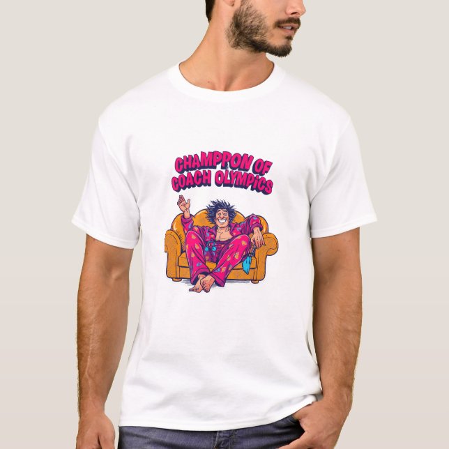 Funny Humor Graphic T-Shirt (Frente)