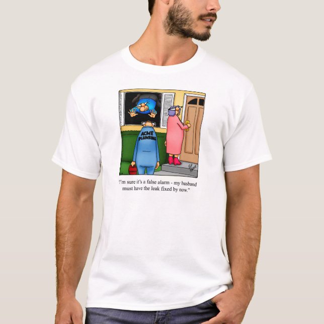 Funny Husband D.I.Y Projeto Camiseta Humor (Frente)